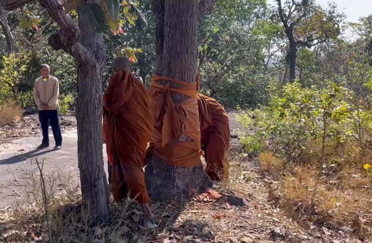 มุกดาหาร กลุ่มอนุรักษ์ป่าภูยูงจัดกิจกรรมเรียกขวัญต้นไม้และบวชป่า