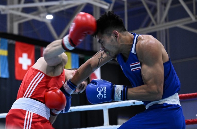 “หลานสมจิตร-ธนรัฐ”โดนทุบร่วงศึกกำปั้น”บ๊อกแซม”แดนกระทิง