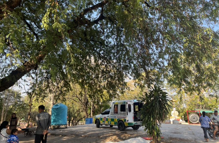 พระอยากฉันมะขามปีนขย่มพลาดตกมาหัวโหม่งพื้นมรณภาพ