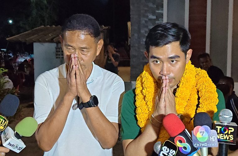 สุพรรณบุรี พรรคกล้าธรรมปักธงเขต3คว้าชัยล้มแชมป์บ้านใหญ่พรรคภูมิใจไทย