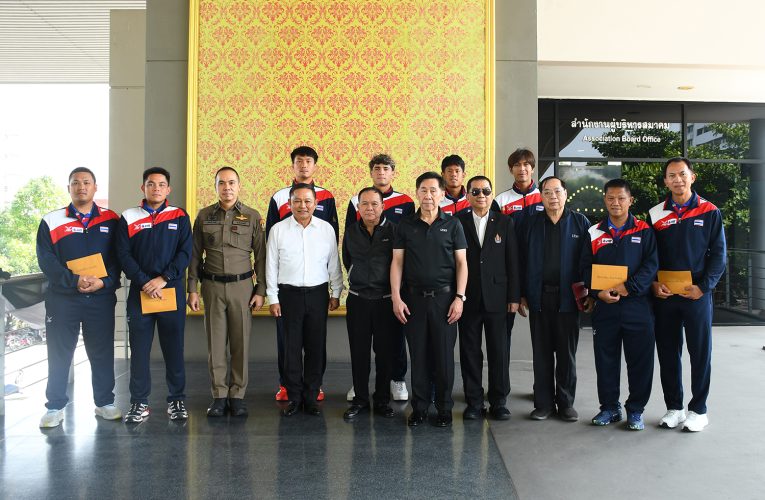 “สุชัย” ตบรางวัลทีมเดวิสคัพไทยลิ่วเวิลด์กรุ๊ป 2เป้าหมายต่อไปหวังเห็นเหรียญเอเชี่ยนเกมส์ที่ญี่ปุ่น