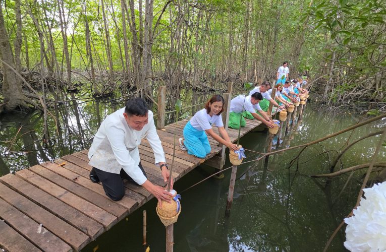 ททท.ระยอง จับมือเทศบาลตำบลเนินฆ้อ จัดงาน’วิวาห์ปู’ พิธีแต่งาน ‘ปูดำ’ และ ‘ปูแสม’ บริเวณสะพานรักษ์แสมในวันวาเลนไทน์ มุ่งอนุรักษ์ทรัพยากรป่าชายเลน และกระตุ้นท่องเที่ยว