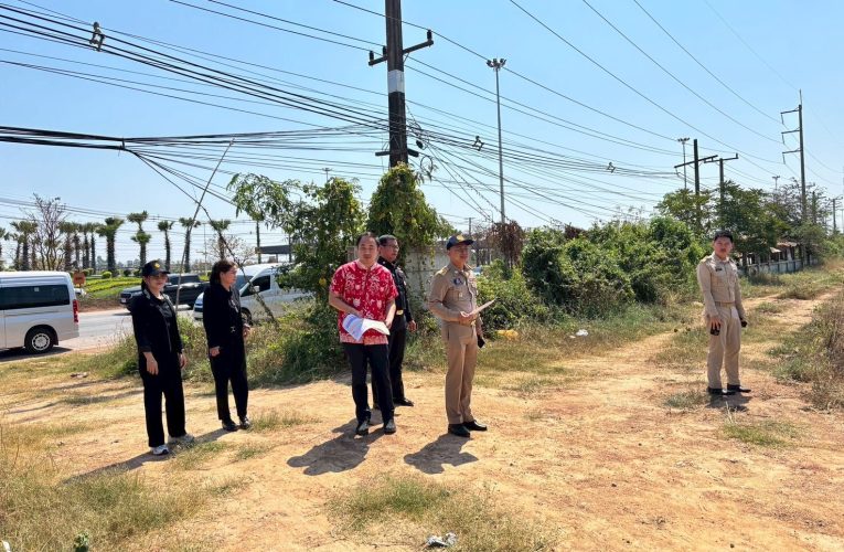 รอง ผวจ.อุดร – ขนส่ง – ปธ.หอการค้าฯ ลงพื้นที่ร่วมวางแผนจราจร-จุดจอดรถ “มหกรรมพืชสวนโลกอุดรธานี”