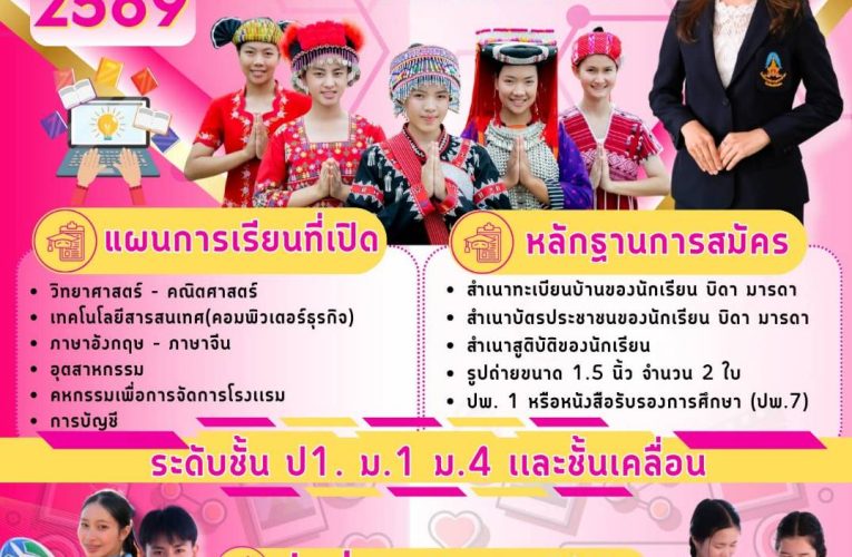 📣โรงเรียนราชประชานุเคราะห์ 22 จังหวัดแม่ฮ่องสอน