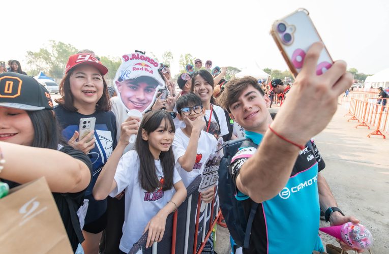 เปิดฉาก MotoGP ที่ประเทศไทยคึกคัก! กองทัพแฟนความเร็วแห่ปักหลัก โกยโมเมนต์ใกล้ชิดนักบิดระดับโลกตั้งแต่วันแรก