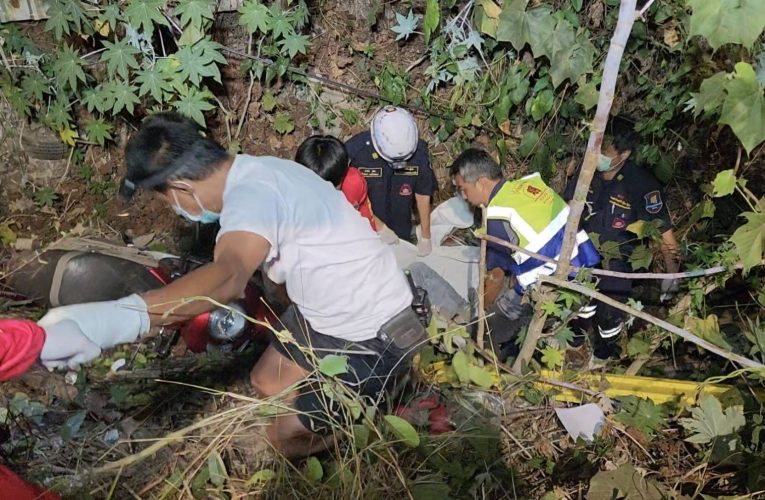 น่าน – หนุ่มใหญ่ออกบ้านมาทำงาน หายไปทั้งวัน ชาวบ้านพบกลายเป็นศพอยู่ใน ร่องน้ำข้างถนน