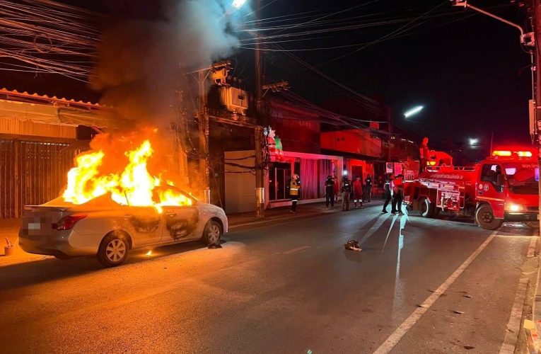 เหตุระทึกกลางดึก พยาบาลสาว ลงเวรเพื่อจะกลับบ้าน ไฟไหม้หวิดคอก รอดตายหวุดหวิด