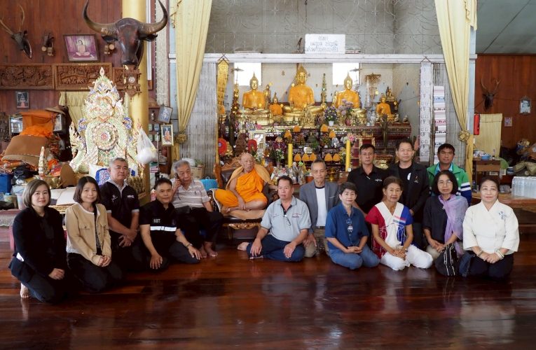 ชมรมผู้สื่อข่าวจังหวัดแม่ฮ่องสอนร่วมทำบุญวันนักข่าว