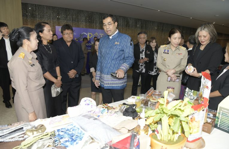 นนทบุรี-เปิดกิจกรรมการอบรมพัฒนาผลิตภัณฑ์วัฒนธรรมไทย (Cultural Product of Thailand : CPOT) จังหวัดนนทบุรี