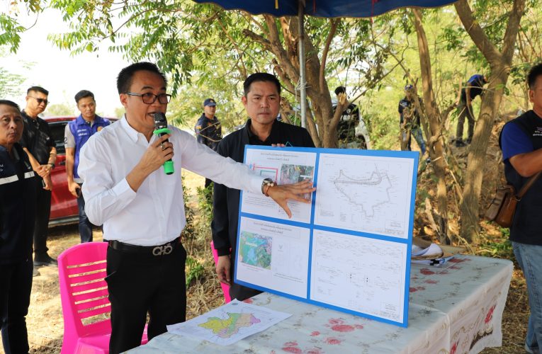 จังหวัดสิงห์บุรีเตรียมพัฒนา “หนองอ้อ” เป็นแก้มลิง แก้ปัญหาน้ำท่วม–น้ำแล้ง หนุนเกษตรกว่า 7,000 ไร่