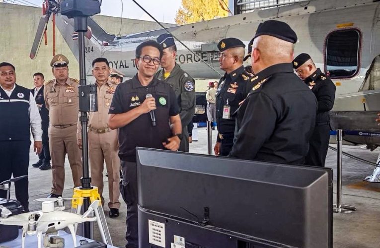 ม.แม่โจ้ ส่งผู้แทนร่วมฝึกบินภาคีเครือข่ายอากาศยานร่วมดับไฟป่าภาคเหนือ สนับสนุนภารกิจเฝ้าระวังไฟป่า