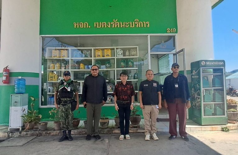ยะลาสำรวจสถานีบริการน้ำมันเชื้อเพลิงสร้างความเชื่อมั่นให้กับประชาชน ลดความตื่นตระหนก และป้องกันการกักตุน