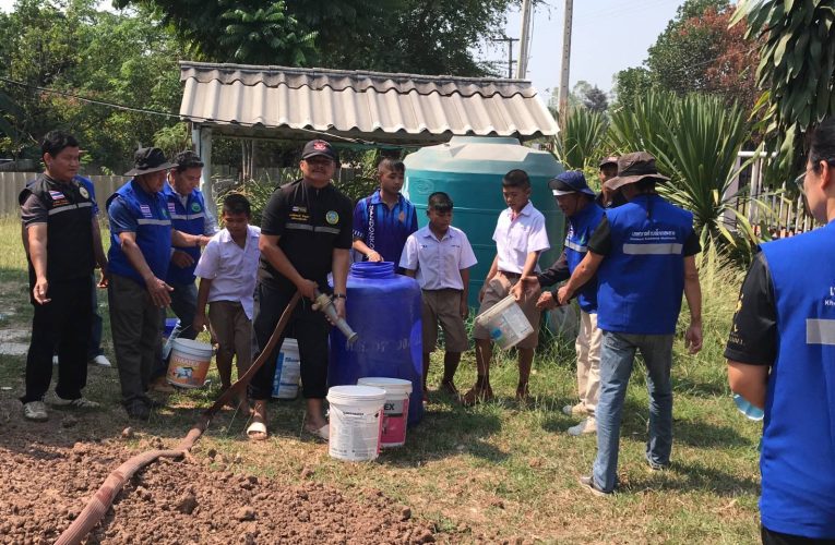 ชัยภูมิ แล้งหนักชาวบ้าน วัด โรงเรียนกว่า250ครัวเรือนขาดแคลนน้ำใช้