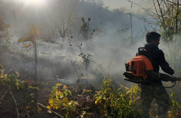 ไฟป่ายังคงเกิดต่อเนื่อง