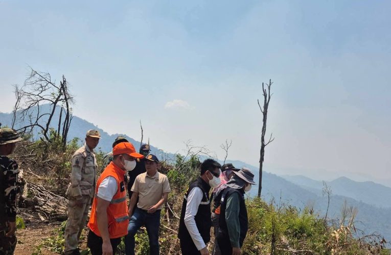 พื้นที่ซับซ้อนยากต่อการควบคุมไฟป่า