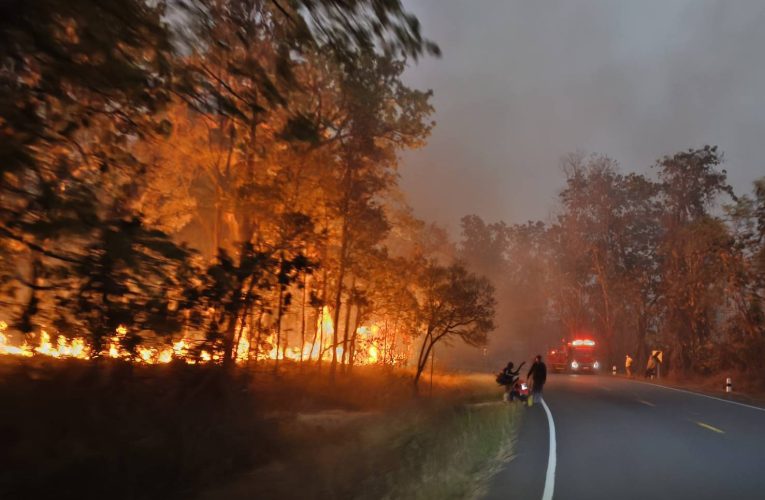 เตรียมขอฮ.ดับไฟป่า