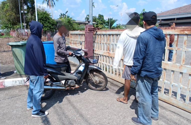 จ.จันทบุรีจับได้แล้วโจรย่องเบาขโมยของในสถานที่ราชการ สมาคมสื่อมวลชนและชมรมผู้สูงอายุจันทบุรี