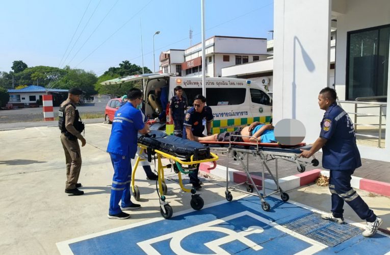 ลพบุรี – รวบช่างกลึงหามือสังหารผู้พันจ็อดยังปากแข็งเครียดต้องหามส่ง รพ.