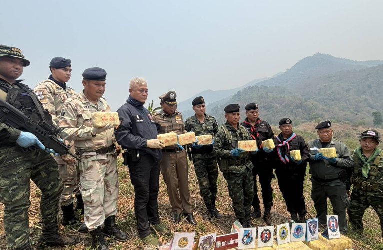 ทหารพรานปะทะยึดยาบ้า5แสนเม็ดหนีรอด