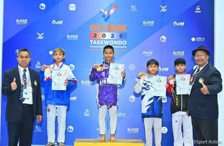 สิงห์บุรี / “เจ้าหนูสิงห์บุรีฟอร์มโหด!” ฝ่าด่าน 67 คน ผงาดคว้ารองแชมป์ประเทศ เทควันโด G H Bank 2569