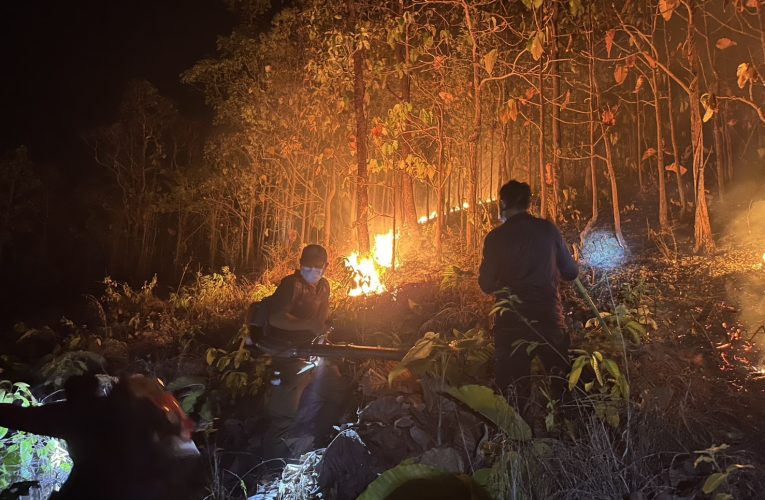 ไฟป่าป่าสักบ้านทุ่งกองมู