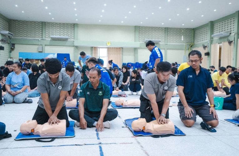 คนหัวหินกว่า 200 คน ร่วมอบรม CPR เพิ่มทักษะช่วยชีวิตฉุกเฉิน