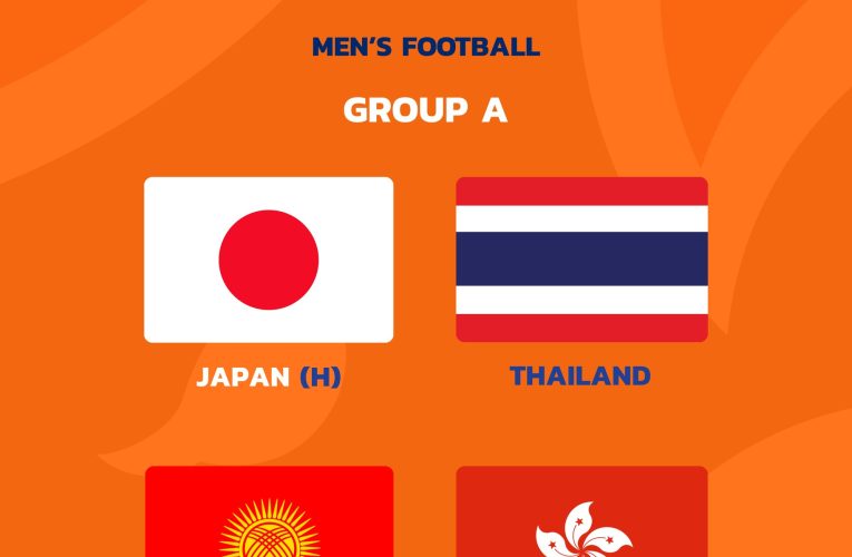 ฟุตบอลชายไทย ร่วมสาย ญี่ปุ่น, คีร์กิซสถาน, ฮ่องกง เอเชียน เกมส์ 2026 ที่ ประเทศญี่ปุ่น