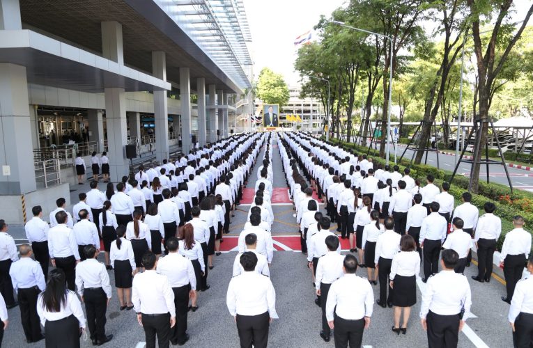 สมุทรปราการ กดท่าอากาศยานสุวรรณภูมิจัดพิธีถวายสัตย์ปฏิญาณ เนื่องในโอกาสวันเฉลิมพระชนมพรรษาพระบาทสมเด็จพระเจ้าอยู่หัว 28 กรกฎาคม 2569