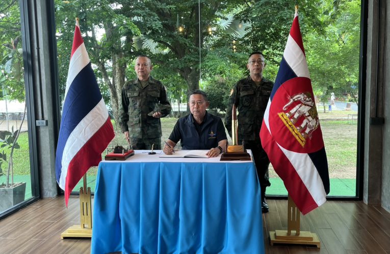 #หนองคาย พลโท อดุลย์ บุญธรรมเจริญ #รัฐมนตรีว่าการกระทรวงกลาโหม ลงพื้นที่ตรวจเยี่ยมให้กำลังใจกองกำลังป้องกันชายแดนไทย – ลาว  กองกำลังสุรศักดิ์มนตรี