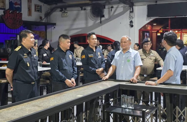 จังหวัดประจวบฯ บูรณาการทุกภาคส่วน ลุยตรวจสถานบริการในหัวหิน ยกระดับมาตรฐานความปลอดภัย สร้างความเชื่อมั่นนักท่องเที่ยว