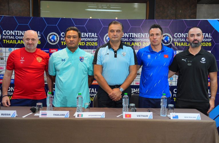 ฟุตซอลไทย พร้อมเปิดศึก Continental Futsal Championship 2026หมี ยกทัวร์นาเมนต์ระดับโลก ได้ปะทะ 4 ชาติที่ผ่านเวิล์ดคัพหมาดๆ