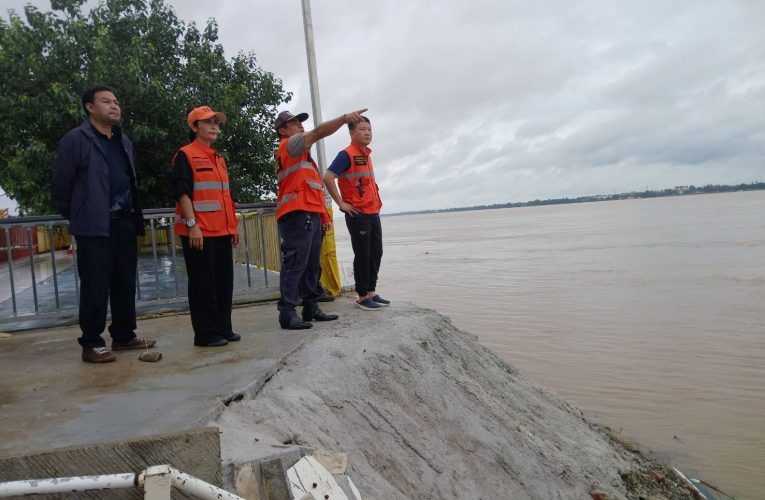 มุกดาหาร ติดตามสถานการณ์น้ำโขงใกล้ชิด เตรียมพร้อมรับมวลน้ำจากต้นน้ำ