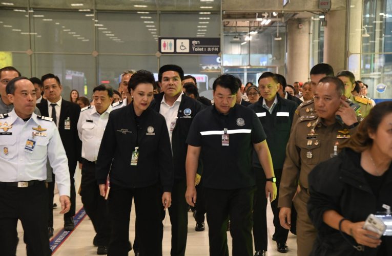 สมุทรปราการ 17869 สิริพงศ์ – ภัทรพงศ์ ลงพื้นที่สนามบินสุวรรณภูมิ แก้ปัญหาความแออัดระยะสั้น กางแผนดันสุวรรณภูมิ สู่ Aviation Hub