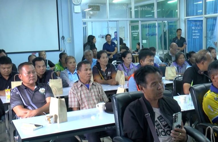 สกลนคร กรมน้ำรับฟังความคิดเห็น งานโครงการอนุรักษ์ฟื้นฟูห้วยลอง
