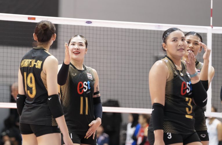ทีมนักตบสาวไทย ตบสยบ อินโดนีเซีย 3-0 เซต คว้าชัยสองนัดติด ในศึกวอลเลย์บอลหญิง SEA V CUP 2026 สนามสอง ที่จังหวัดเชียงใหม่