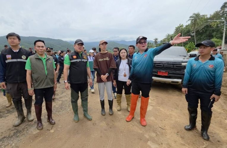 น่าน – ธรรมนัสนำทีมกล้าธรรมลงปัว เร่งช่วยผู้ประสบภัย–กระทุ้งรัฐเดินหน้าแผนน้ำ หวั่นปีหน้าซ้ำรอย