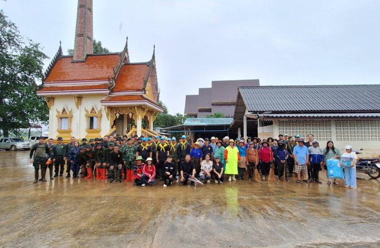 ศบภ.มทบ.38 ระดมกำลังเร่งฟื้นฟูพื้นที่ประสบอุทกภัยใน อ.ปัว และส่งมอบพื้นที่เรียบร้อย