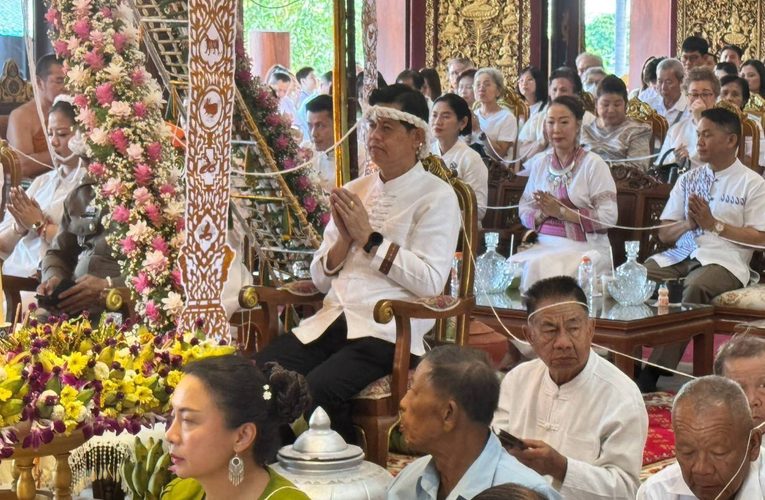 เชียงใหม่พุทธศาสนิกชนอ.สันกำแพงร่วมสืบสานรำลึกคุณงามความดีหลวงปู่หล้าตาทิพย์เกจิชื่อดังล้านาวันกตัญญู ประจำปี 2569 ทีเด็ดงวดนี้