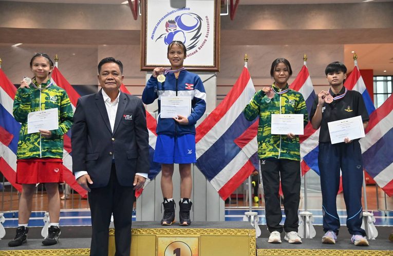 “เกวลิน”คว้านักชกยอดเยี่ยมหญิงศึกมวยสากลชิงแชมป์ประเทศไทย