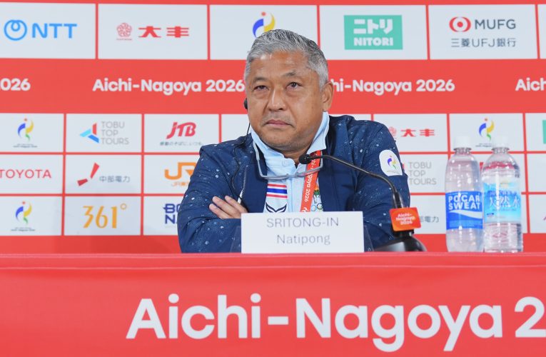 “เนติพงษ์ ศรีทองอินทร์” แถลงข่าวก่อนการแข่งขันฟุตบอลหญิง Asian Games 2026