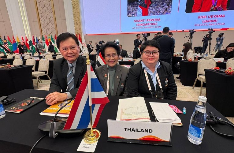 “บิ๊กต้อม” ธนา​ ไชยประสิทธิ์​ เลขาธิการ​คณะกรรมการโอลิมปิกฯ เผยเบื้องหลังเลื่อนศึกเอเชียนอินดอร์ฯ สู่ปี 2027 ชี้เหตุผลด้านความปลอดภัยของประเทศเจ้าภาพ พร้อมเตรียมแจ้งสมาคมกีฬาและ กกท. รับทราบเพื่อปรับแผนงบประมาณ