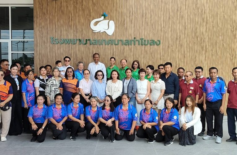 ปทุมธานี ผู้ใจบุญร่วมบริจาคเงินช่วยสร้างโรงพยาบาลเทศบาลท่าโขลงด้านนายกท่าโขลงยันใกล้แล้วเสร็จให้รองรับผู้ป่วยจำนวนมาก