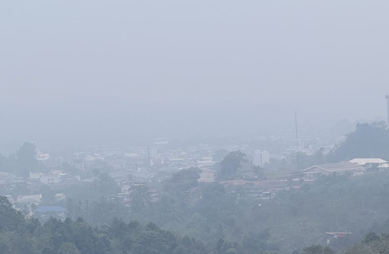 ยะลาสาธารณสุขเตือนระวังฝุ่น PM2.5 หลังหมอกควันปกคลุมอีกระลอก ทัศนวิสัยลดลง