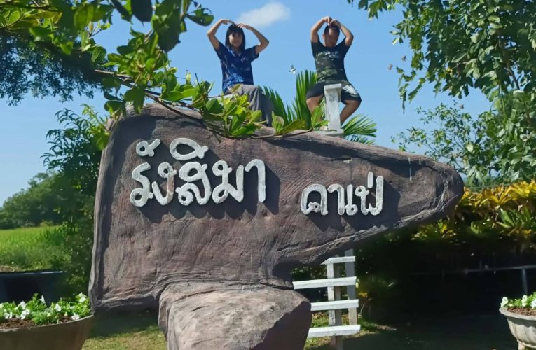 สกลนคร มาปักหมุดเช็คอินที่รังสิมาคาเฟ่จิบกาแฟแลทุ่งนา ชมวิวภูเขา