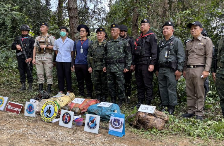 ทหารพรานปะทะขบวนการขนฝิ่นเข้าไทยเพื่อผลิตเฮโรอิน