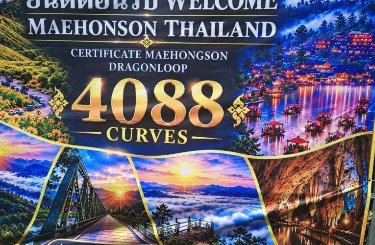 MAEHONGSON BIKENIGHT #2สมาคมธุรกิจท่องเที่ยวจังหวัดแม่ฮ่องสอน ร่วมกับ ชมรมแม่ฮ่องสอน สกู๊ดเตอร์คลับ และเครือข่ายพันธมิตร การท่องเที่ยวแห่งประเทศไทยสำนักงานแม่ฮ่องสอน จัดกิจกรรมคืน BIKENIGHT ผู้พิชิต เส้นทางสายมังกร 4088 โค้ง คาดว่า จะมีผู้เข้าร่วมกิจกรรม ไม่น้อยกว่า 500 คน