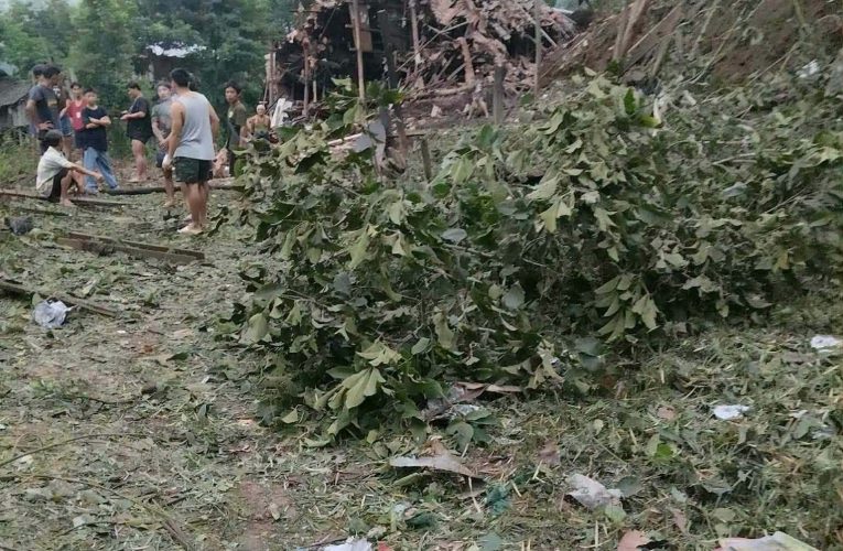 ทัพพม่าสังหารเด็กสามขวบสลด